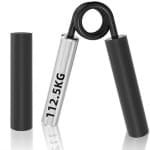 Metalen Handtrainer Set van 4 voor Thuis - Handtrainer, Onderarmtrainer en Polstrainer voor Krachttraining