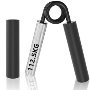 Metalen Handtrainer Set van 4 voor Thuis - Handtrainer, Onderarmtrainer en Polstrainer voor Krachttraining