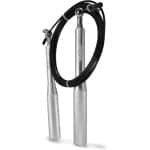 Metalen Speed Rope - Springtouw Fitness Touw - Crossfitness Training - Klitvrij Kogellager Ontwerp - 10 Voet Lengte - Zilver