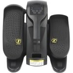 Mini Crosstrainer - Onderbureau Trainer - Thuis Kantoor - Gemotoriseerde Ellips - 37.5x40x25 cm - Zwart