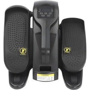 Mini Crosstrainer - Onderbureau Trainer - Thuis Kantoor - Gemotoriseerde Ellips - 37.5x40x25 cm - Zwart