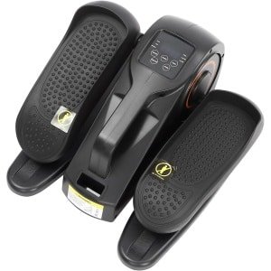Mini Elliptische Trainer - Compacte Crosstrainer - Been Training - Gemotoriseerd Met Afstandsbediening - 40x37x25 cm - Zwart