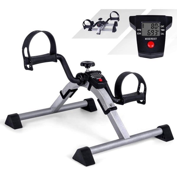 Mini Fiets Hometrainer met LCD Monitor voor Arm- en Beentraining
