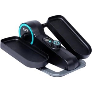 Mini Hometrainer Elliptische Machine voor Onder Bureau - Instelbare Weerstand en LCD-scherm