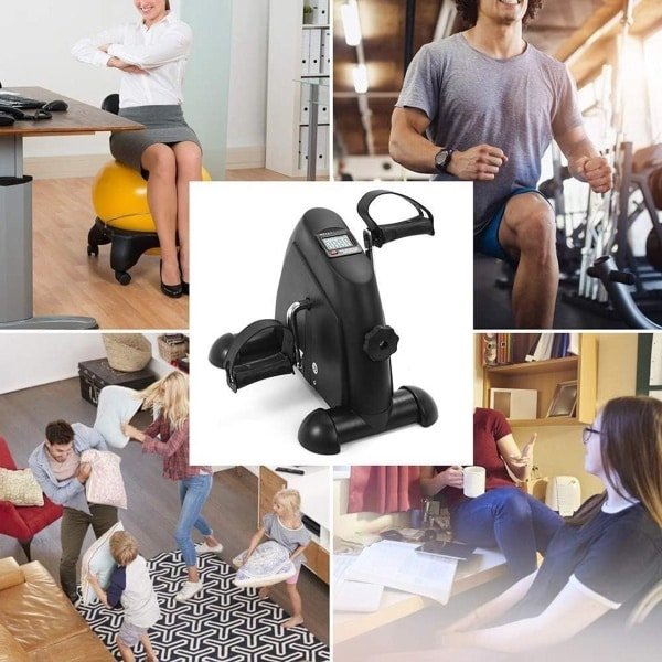 Mini Pedaal Stepper - Hometrainer Oefenmachine - Thuis Fitness - LCD Display - 41x38x31cm - Niet gespecificeerd
