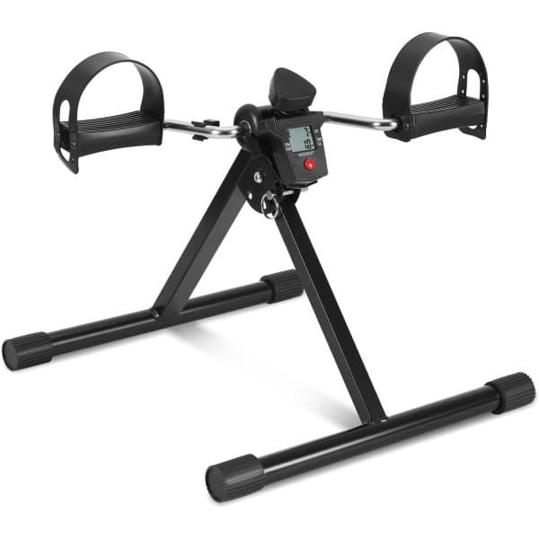 Mini Stoelfiets - Bureaufiets - Hometrainer - Deskbike - Beentrainer - Pedaaltrainer - Fietstrainer - Bewegingstrainer - Mini hometrainer - zwart