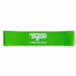 Miniband medium weerstand band voor krachttraining groen 20 cm