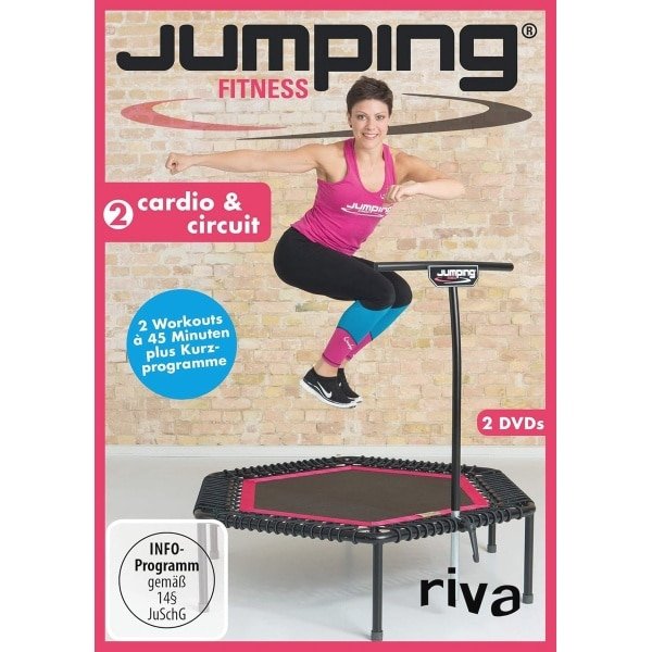 Minitrampoline Cardio en Circuit Training - 2 DVD's voor Thuis Workout