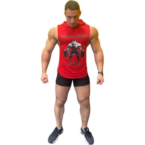 Mouwloos Tanktop voor Heren - Ideaal voor Fitness, Gym, Bodybuilding en CrossFit