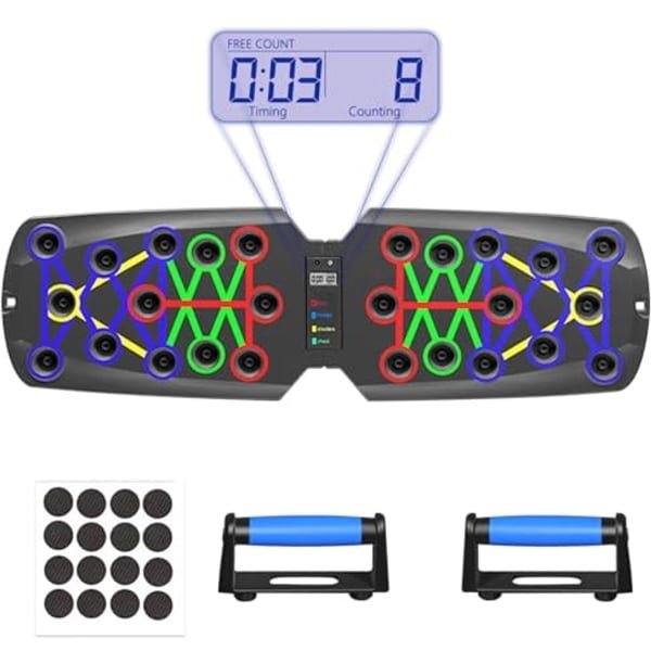 Multifunctionele 14-in-1 Push Up Board voor Krachttraining Thuis - Draagbare Push Up Stands voor Mannen en Vrouwen