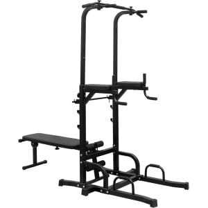 Multifunctionele Dip Station voor Calisthenics en Krachttraining - Vrijstaand Fitnessapparaat voor Thuisgym