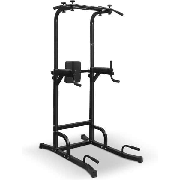 Multifunctionele Dip Station voor Krachttraining en Calisthenics - Vrijstaand Fitnessapparaat voor Thuisgym