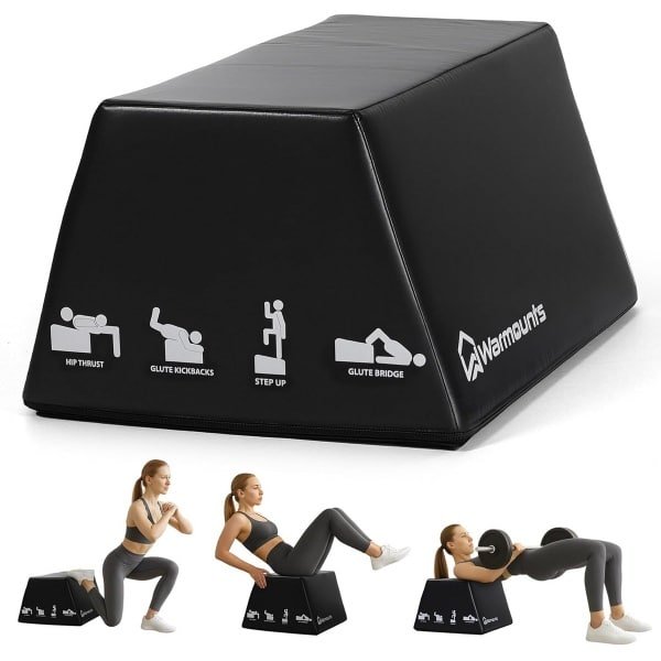 Multifunctionele Hip Thrust Bank voor Krachttraining en Glute Bridges