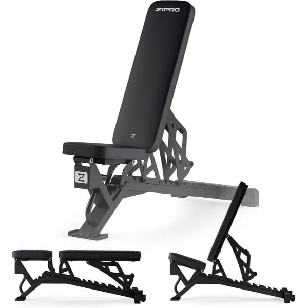 Multifunctionele Opvouwbare Trainingsbank voor Krachttraining en Fitness