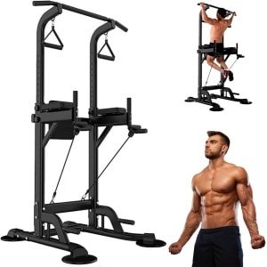 Multifunctionele Power Tower voor Krachttraining en Fitness Thuis