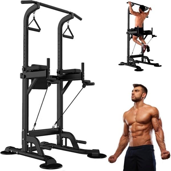 Multifunctionele Power Tower voor Krachttraining en Fitness Thuis