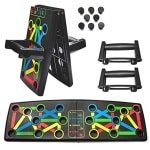 Multifunctionele Push-Up Board voor Thuis Fitness - 14-in-1 Oefengereedschap voor Krachttraining