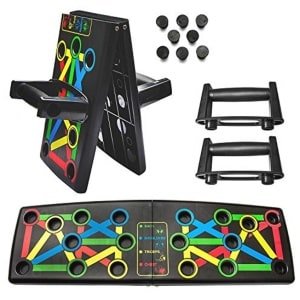 Multifunctionele Push-Up Board voor Thuis Fitness - 14-in-1 Oefengereedschap voor Krachttraining