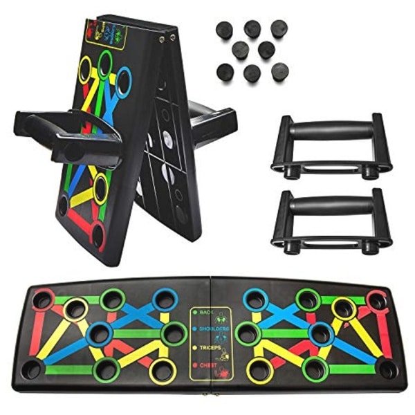 Multifunctionele Push-Up Board voor Thuis Fitness - 14-in-1 Oefengereedschap voor Krachttraining