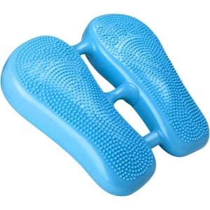 Multifunctionele Stepper Thuis - Stil Fitnessapparaat met Voetpedalen, Balansmat en Cardio Workout Apparatuur - Blauw