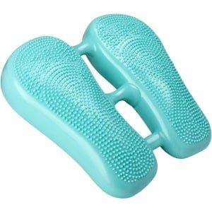 Multifunctionele Stepper Thuis - Stil Fitnessapparaat met Voetpedalen, Balansmat en Cardio Workout Apparatuur - Groen