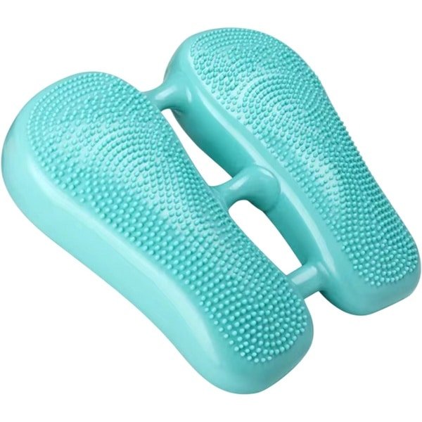 Multifunctionele Stepper Thuis - Stil Fitnessapparaat met Voetpedalen, Balansmat en Cardio Workout Apparatuur - Groen