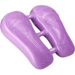 Multifunctionele Stepper Thuis - Stil Fitnessapparaat met Voetpedalen, Balansmat en Cardio Workout Apparatuur - Paars