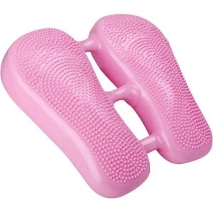 Multifunctionele Stepper Thuis - Stil Fitnessapparaat met Voetpedalen, Balansmat en Cardio Workout Apparatuur - Roze