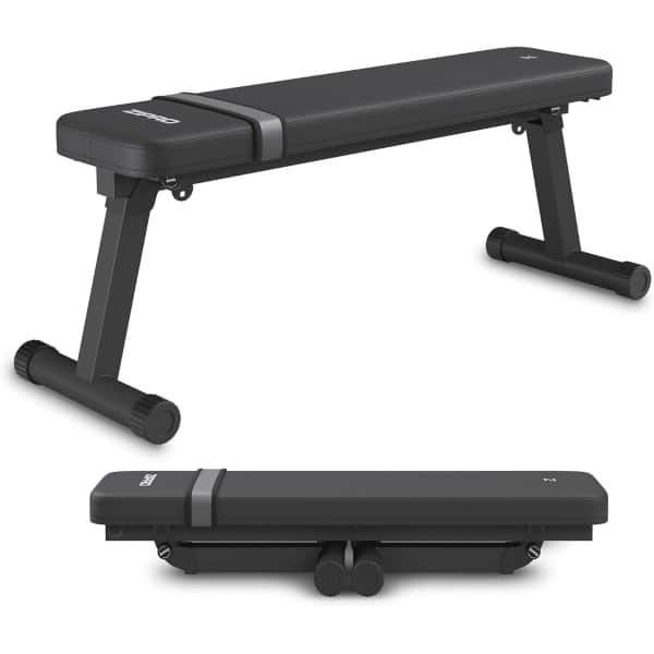 Multifunctionele opvouwbare halterbank voor fitness, krachttraining en buikspieren