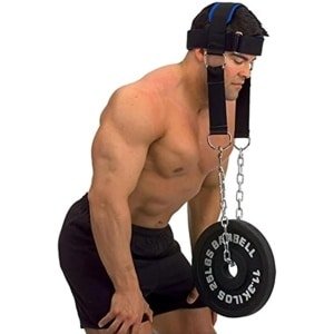 Neck Training Harness met D-Vormige Gesp - Verstelbare Gewichten - Athleten Nek Trainer - Hoofd Harnas voor Gym - Spiertraining en Krachttraining