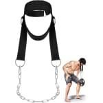 Nek Harness - Hoofd Trainer - Krachttraining Nek - Verstelbaar Gewicht - 42x25x10cm - Zwart