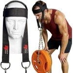 Nekspier Trainer Hoofdband met Ketting voor Boksen, MMA en Krachttraining