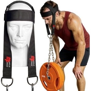 Nekspier Trainer Hoofdband met Ketting voor Boksen, MMA en Krachttraining