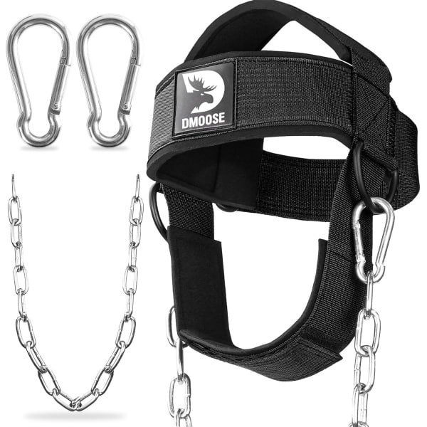 Nektrainer met Ketting voor Krachttraining en Nekherstel | Verstelbaar Harnas