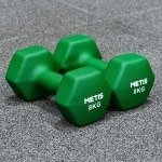 Neopreen Halter Set Paar - Ideaal voor Krachttraining Thuis