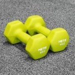 Neopreen Halter Set - Zeshoekige Handgewichten voor Krachttraining | 0,5kg tot 10kg