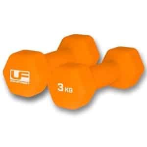 Neopreen Hex Halters 2 x 3kg - Voor Effectieve Krachttraining
