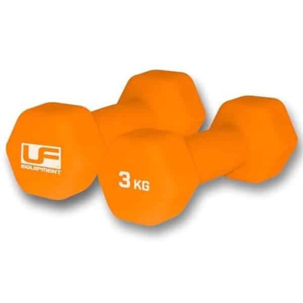 Neopreen Hex Halters 2 x 3kg - Voor Effectieve Krachttraining