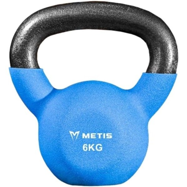 Neopreen Kettlebells voor Krachttraining - Antislip Gietijzer Gewichten (4-20kg)