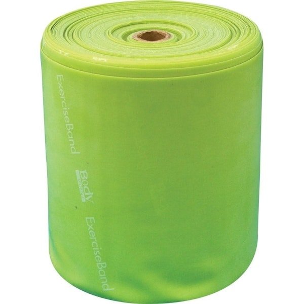 Oefenband Zwaar - Fitness Band - Krachttraining - Duurzaam Materiaal - 50 Meter Rol - Groen