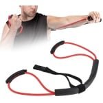 Oefenbanden Met Handvatten 20lb - Rubberen Trainingsbanden - Voor Thuis, Armtraining & Krachttraining - Praktisch & Compact-OUTARO