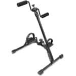 Oefenfiets Lichaam - Hometrainer Onder Tafel - Mobiliteit Verbeteren - Verstelbare Stoel - 261 Kilogram - Zwart
