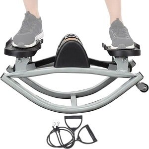 Oefenstepper Kleine Stepper - Been Trainer Cardio - Thuis Fitness - Draaiende Beweging - 50x25x25cm