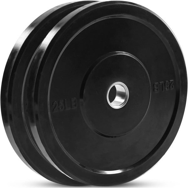 Olympische Halter Bumperplaten 2 Inch voor Krachttraining en Gewichtheffen