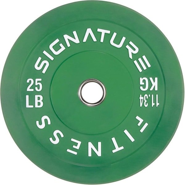 Olympische Halterschijven - Bumperplaten Gewichtsplaten - Krachttraining Gewichtheffen - 100% Maagdelijk Rubber - 2 Inch Binnendiameter - Gekleurd