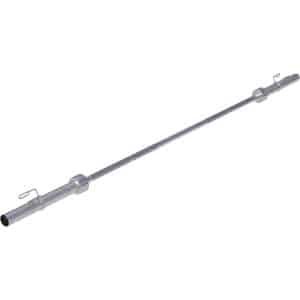 Olympische Halterstang 220 cm 50/51 mm voor Krachttraining en Powerlifting met Veersluiting