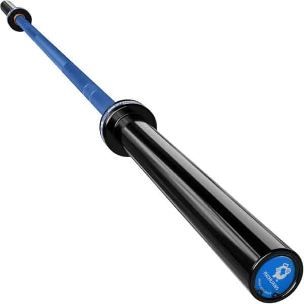 Olympische Halterstang 220cm - 20kg Gewichtheftestang met Spinmouwen - Geschikt voor Krachttraining en Crossfit