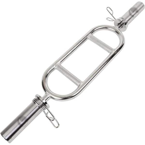 Olympische Triceps Stang EZ Bar 50mm voor Biceps en Krachttraining met Veersluitingen