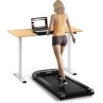 Onder het Bureau Loopband met Afstandsbediening - Stil & Compact voor Thuis en Kantoor