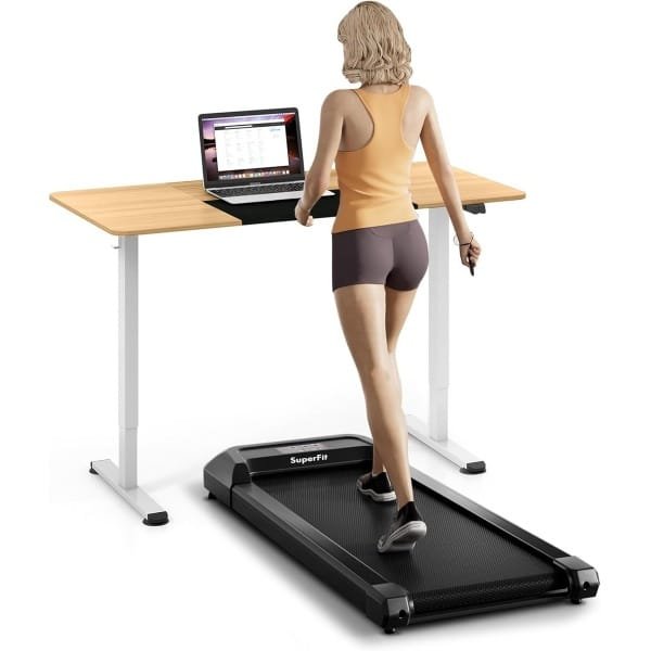 Onder het Bureau Loopband met Afstandsbediening - Stil & Compact voor Thuis en Kantoor